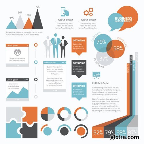 Infographics Elements #34 - 25 EPS