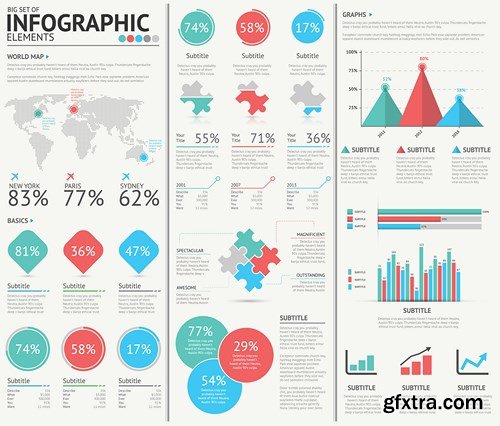 Infographics Elements #34 - 25 EPS