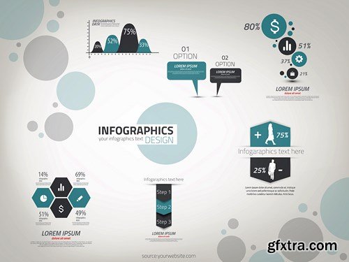 Infographics Elements #34 - 25 EPS