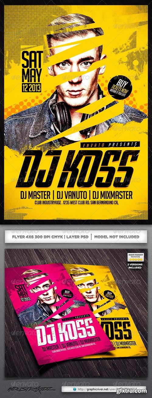 GraphicRiver - Electro Special Guest Dj 4721415