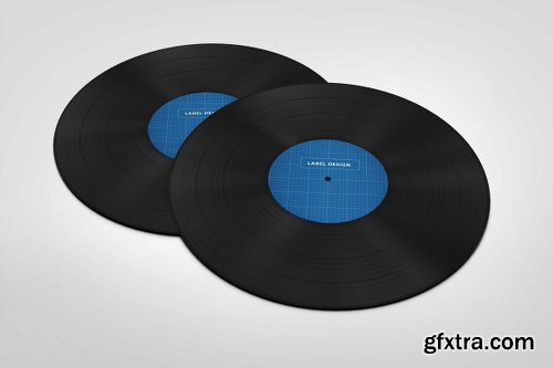 Vinyl Records Mockup