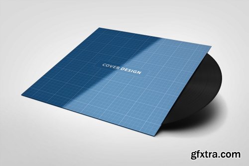 Vinyl Records Mockup