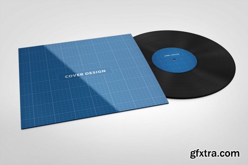 Vinyl Records Mockup