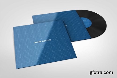 Vinyl Records Mockup