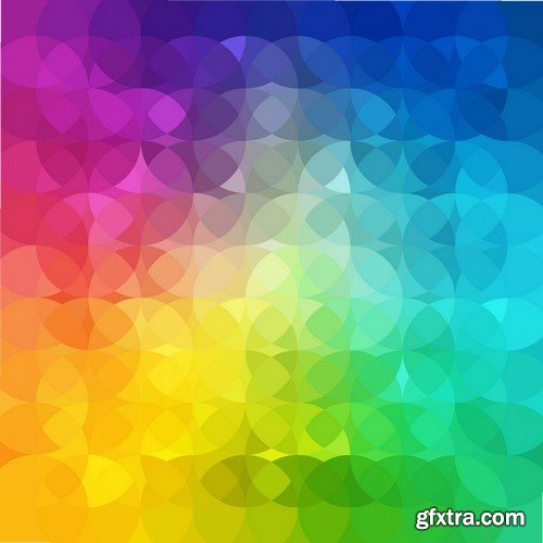 Stock Vectors - Color Background, 25xEPS