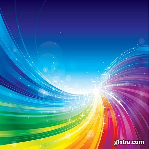 Stock Vectors - Color Background, 25xEPS