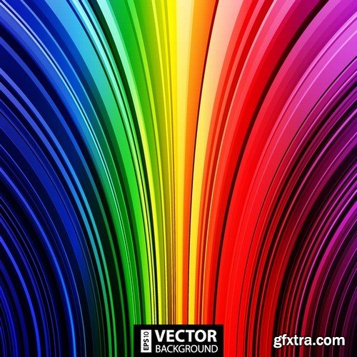 Stock Vectors - Color Background, 25xEPS