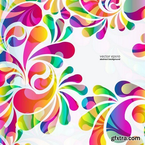 Stock Vectors - Color Background, 25xEPS