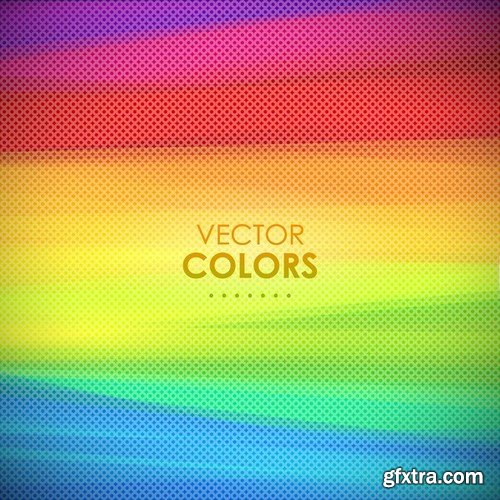 Stock Vectors - Color Background, 25xEPS