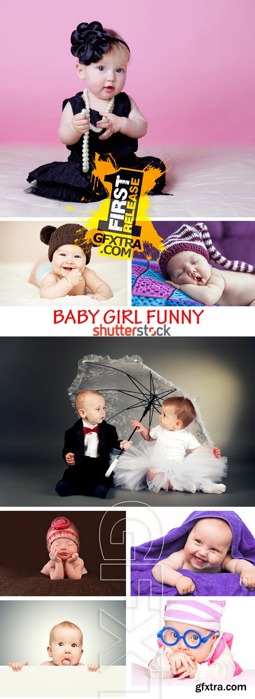 Amazing SS - Baby girl funny, 26xJPG