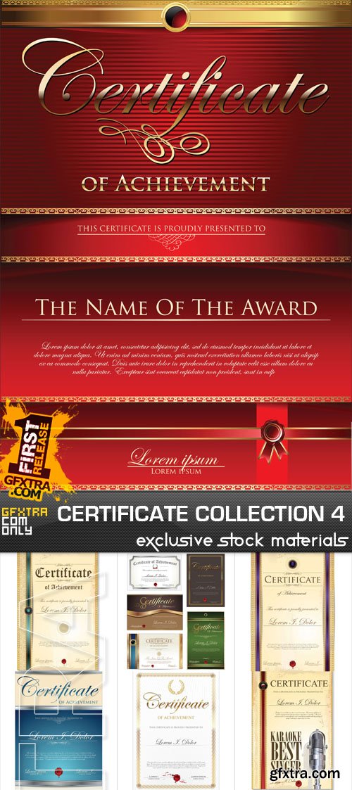 Certificate Collection 4, 25xEPS