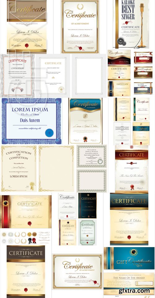 Certificate Collection 4, 25xEPS