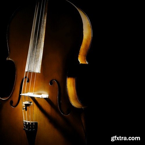 Stock Photos - Musical Instruments, 25xJPG