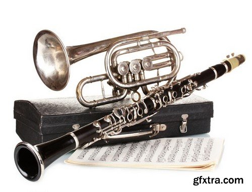 Stock Photos - Musical Instruments, 25xJPG