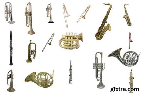 Stock Photos - Musical Instruments, 25xJPG