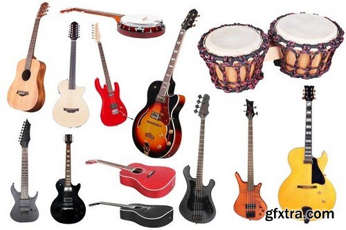 Stock Photos - Musical Instruments, 25xJPG