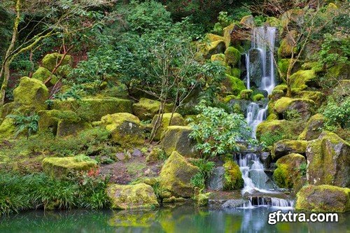 Stock Photos - Waterfall, 25xJPG