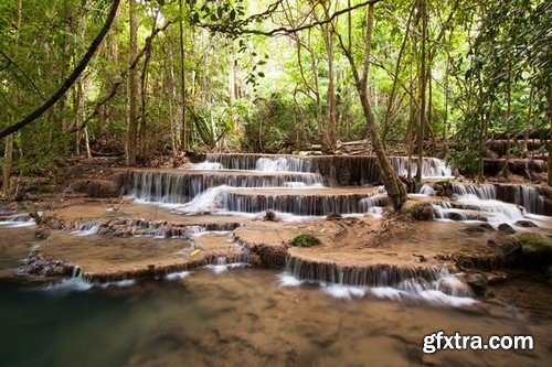 Stock Photos - Waterfall, 25xJPG