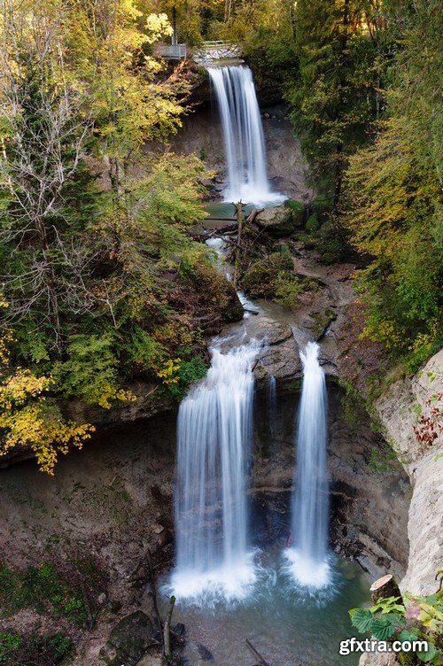 Stock Photos - Waterfall, 25xJPG