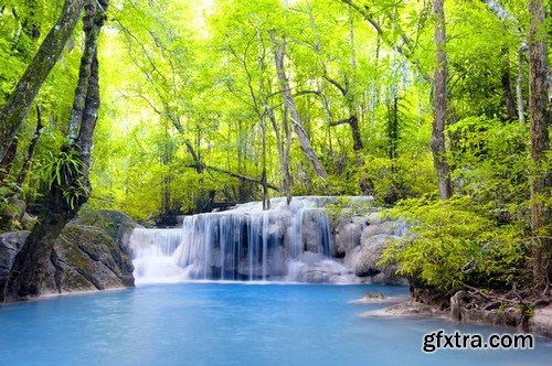 Stock Photos - Waterfall, 25xJPG