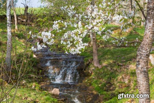 Stock Photos - Waterfall, 25xJPG