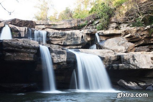 Stock Photos - Waterfall, 25xJPG