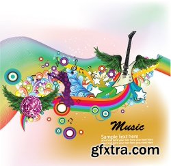 100 Music Illustrations Vector Pack