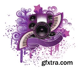 100 Music Illustrations Vector Pack