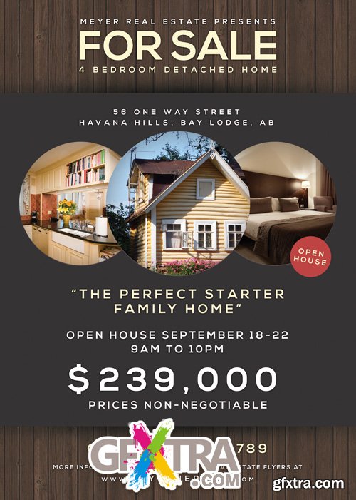 Family Home Flyer Template