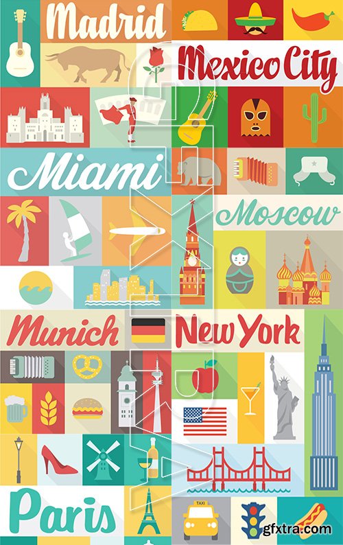 DesignTNT Vector City Collection