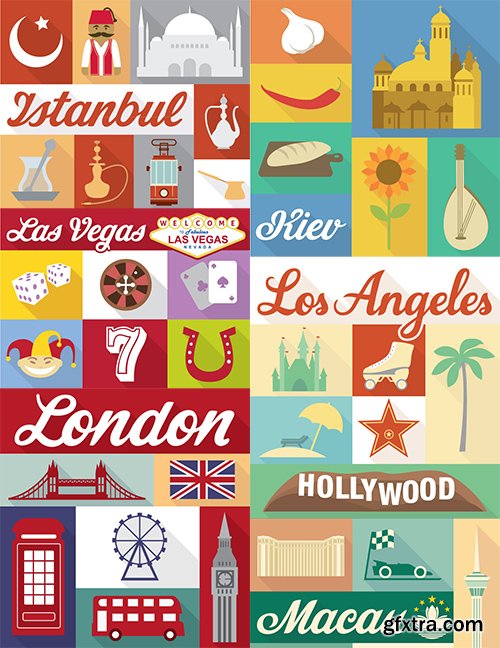 DesignTNT Vector City Collection