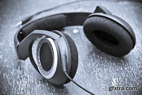 Stock Photos - Headphones, 25xJPG