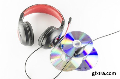 Stock Photos - Headphones, 25xJPG