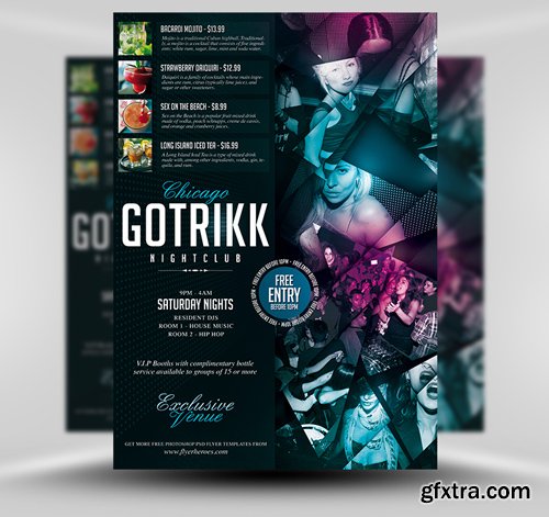 Gotrikk Flyer Template