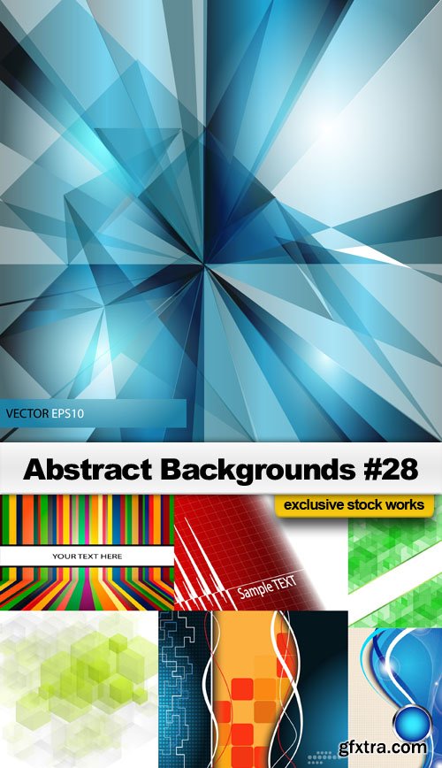 Abstract Backgrounds #28 - 25 EPS