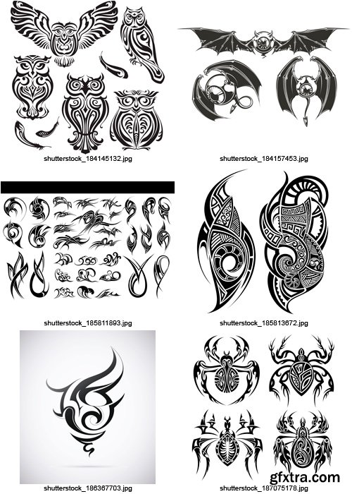 Amazing SS - Tattoo Design 5, 25xEPS