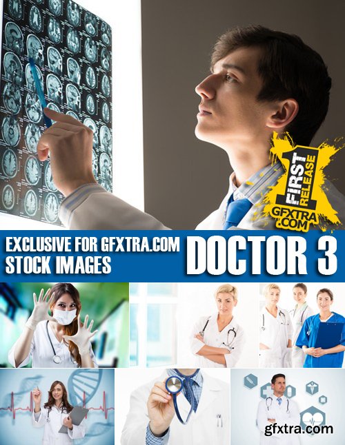 Stock Photos - Doctor 3, 25xJPG