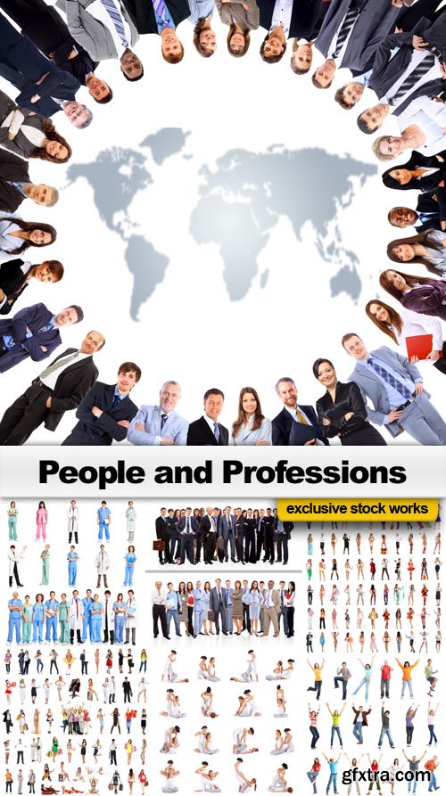 People and Professions - 25 JPEGs