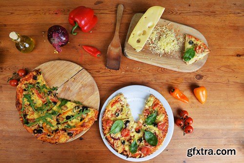 Tasty Italian Pizza - 25 JPEGs