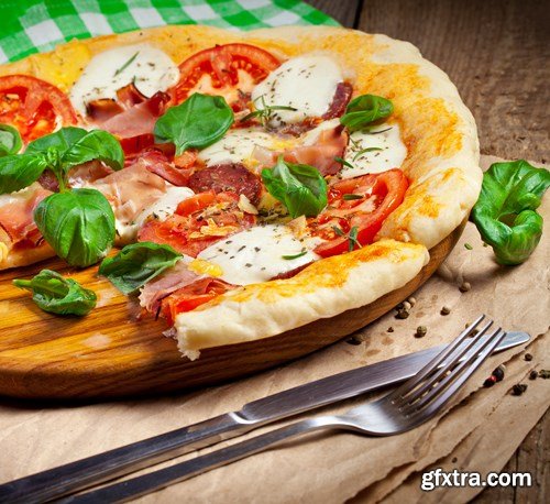 Tasty Italian Pizza - 25 JPEGs