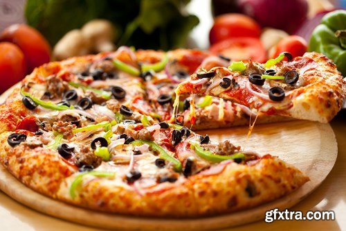 Tasty Italian Pizza - 25 JPEGs