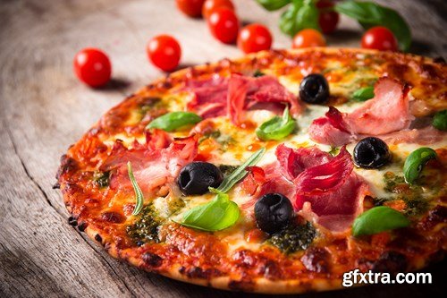 Tasty Italian Pizza - 25 JPEGs