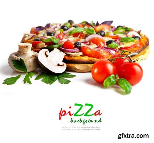 Tasty Italian Pizza - 25 JPEGs