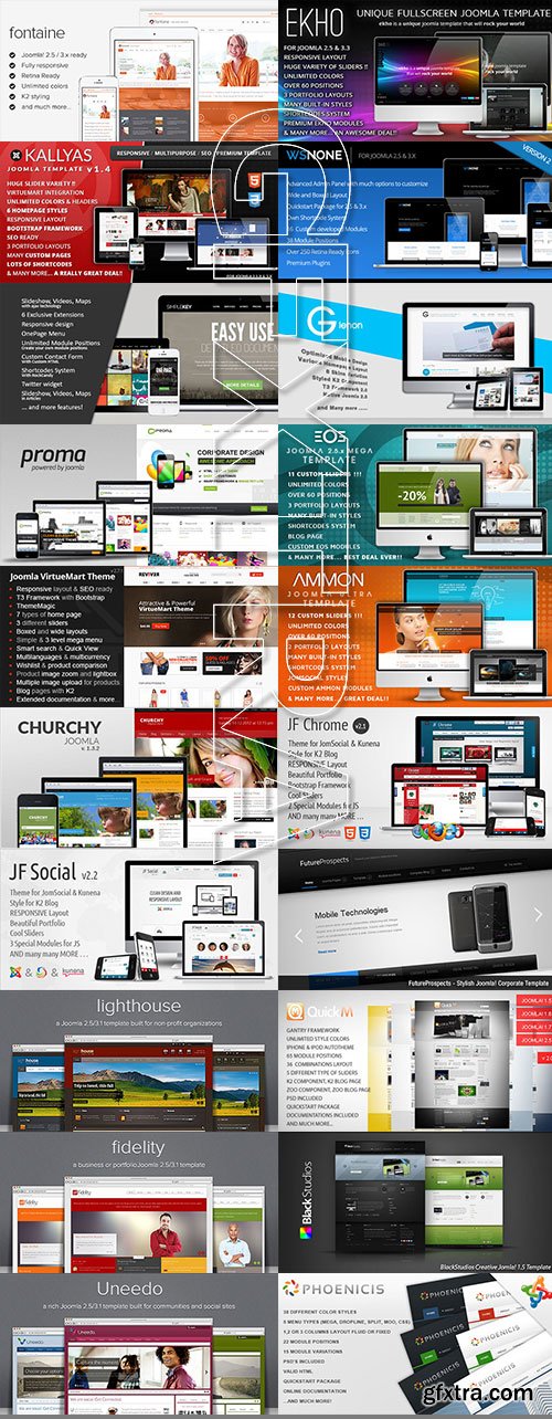 ThemeForest - TOP 20 Joomla Themes!