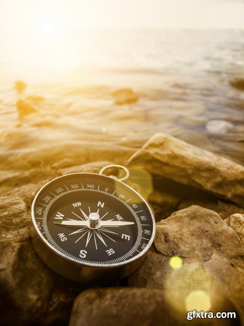 Stock Photos - Compass, 25xJPG