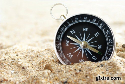 Stock Photos - Compass, 25xJPG