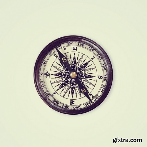 Stock Photos - Compass, 25xJPG