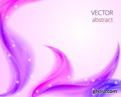 Stock Vectors - Abstract Vector Background Wave 2, 25xEPS