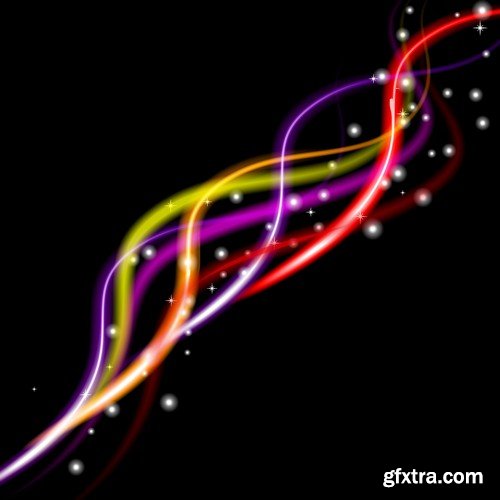 Stock Vectors - Abstract Vector Background Wave 2, 25xEPS