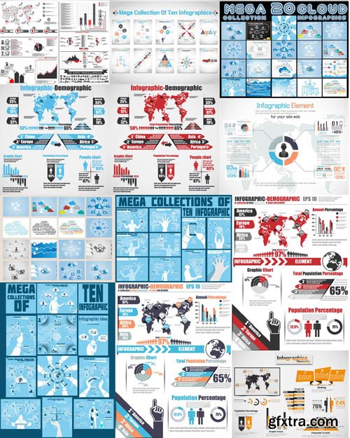 Infographics Elements #36 - 25 EPS